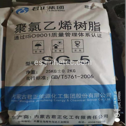 PVC Resina K66-68 SG5 Grado de tubería de cloruro de polivinilo